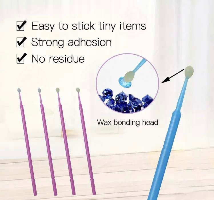 Wax tip Applicators (disposable) for Tooth gems