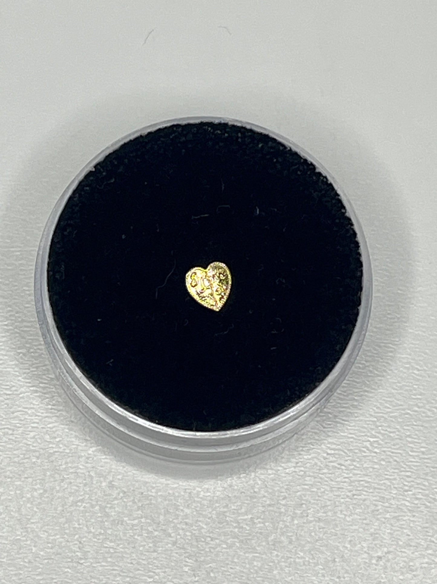 I love you hearts 18k yellow or white gold